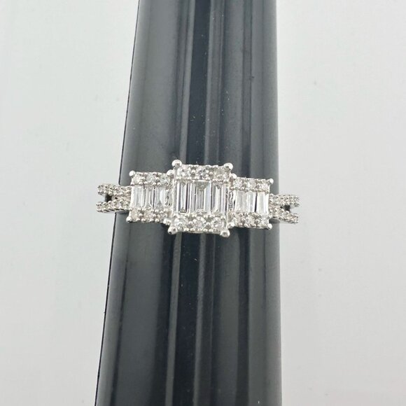 Stunning 1/2 Carat VS Lab Diamond Ring with Digital Appraisal Size 10 - Picture 8 of 16